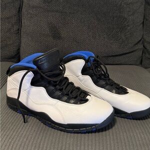 Nike Air Jordan 10 Retro “Orlando” – Men’s US 11 (EU 45) – Black/White/Blue